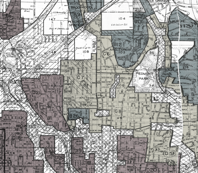 A map created by racists to implement racism